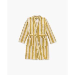NEW OAS cotton robe in mustard